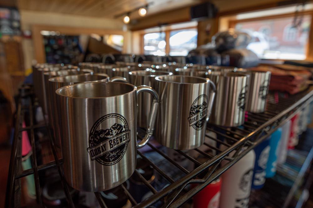 ouray brewery Stainless Steel Mugs
